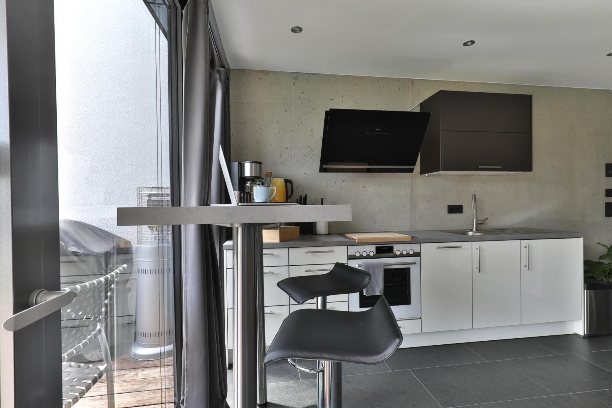 Modernes Studio-Apartment Gersthofen Buitenkant foto