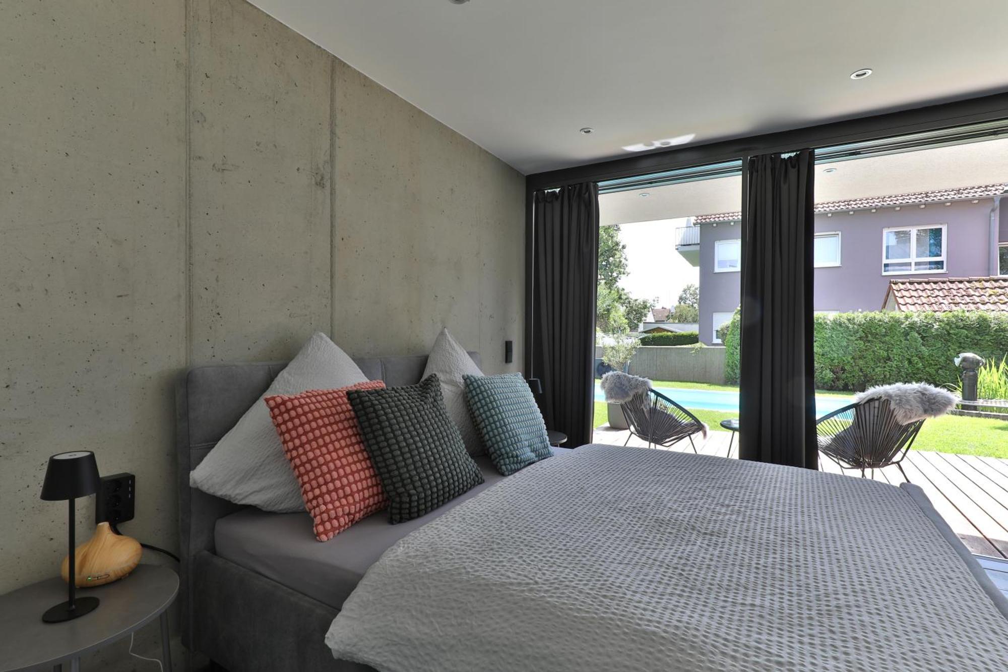 Modernes Studio-Apartment Gersthofen Buitenkant foto