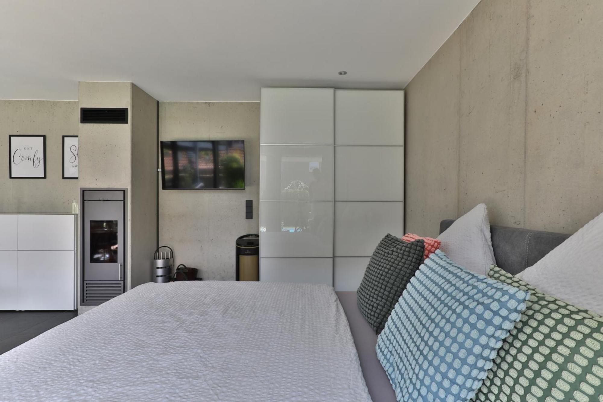Modernes Studio-Apartment Gersthofen Buitenkant foto