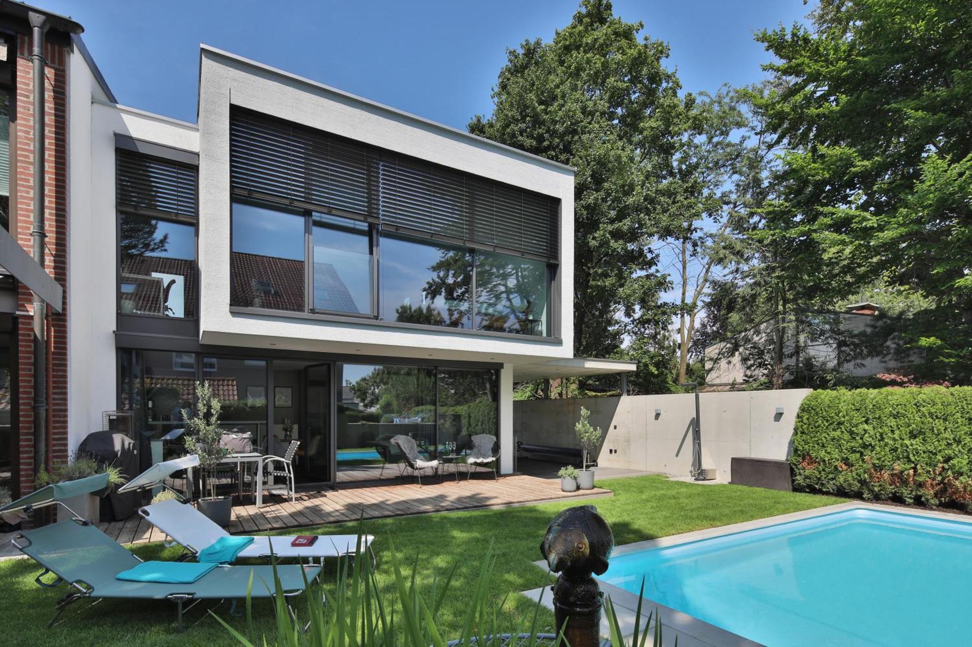 Modernes Studio-Apartment Gersthofen Buitenkant foto