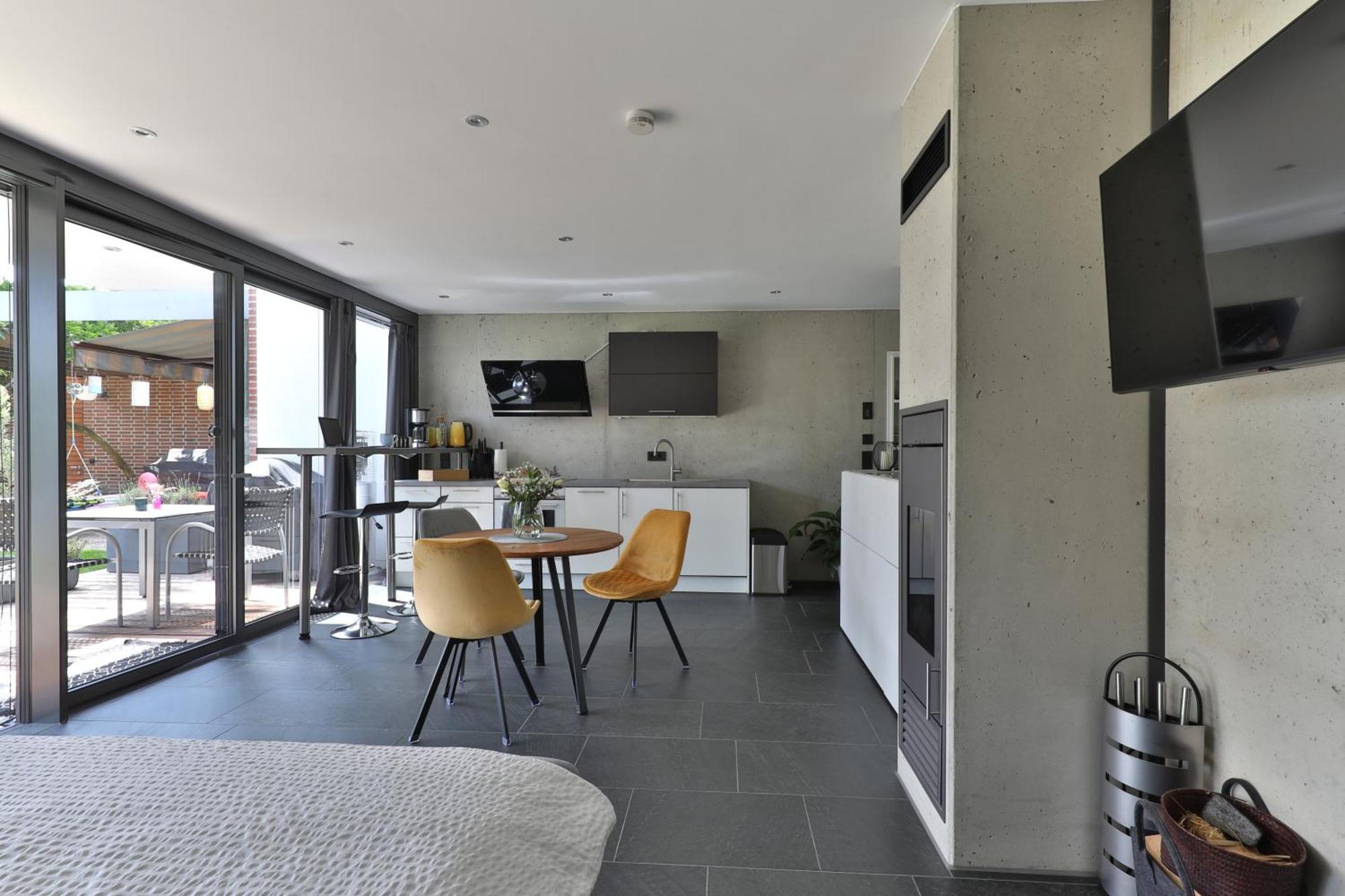 Modernes Studio-Apartment Gersthofen Buitenkant foto